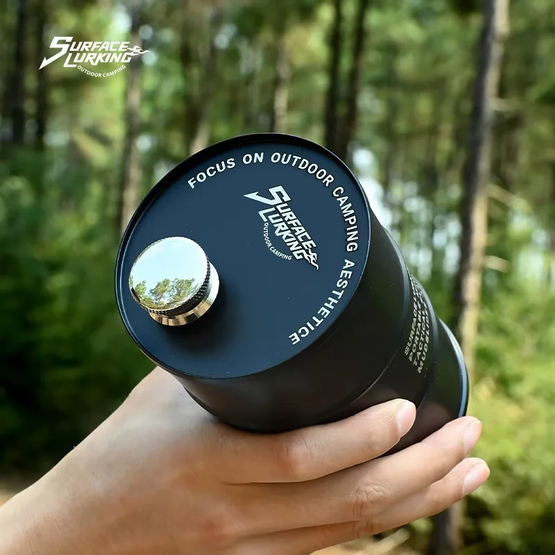 Camping Cooking Pot Stainless Steel - GO PEAK Outdoor 304 roestvrij staal