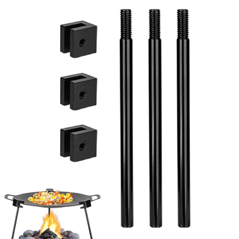Camping Cooking Fire Stove - Campingstatief voor koken Buitenvuurplaats Statief Aluminiumlegering