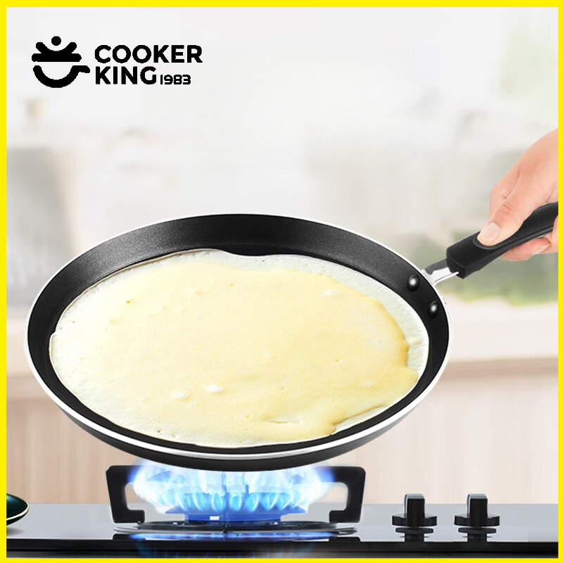 Camping Cooking Without Gas - COOKER KING 20/24/28CM Pannenkoekenpan Aluminiumlegering Ontbijt