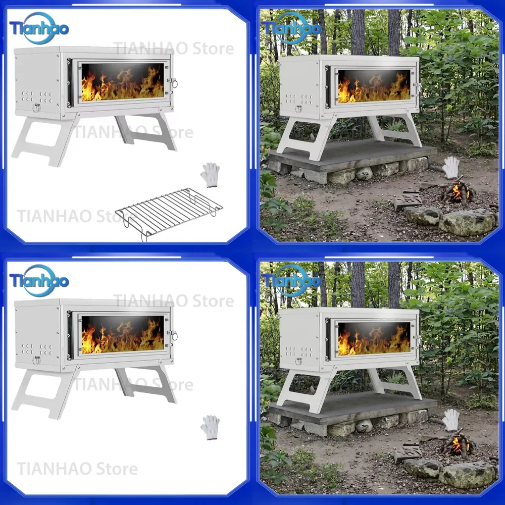 Camping Cooking Must Haves - Nieuwe onmisbare roestvrijstalen BBQ-kachel voor kamperen,