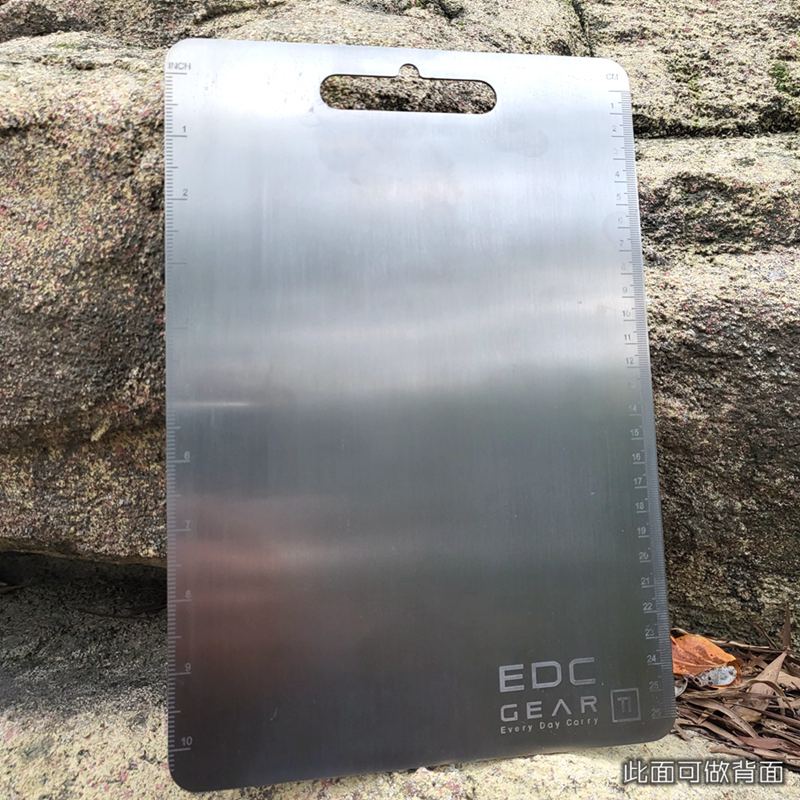 Camping Hiking Cooking - Dikke Titanium Legering Snijplank Voor Thuis
