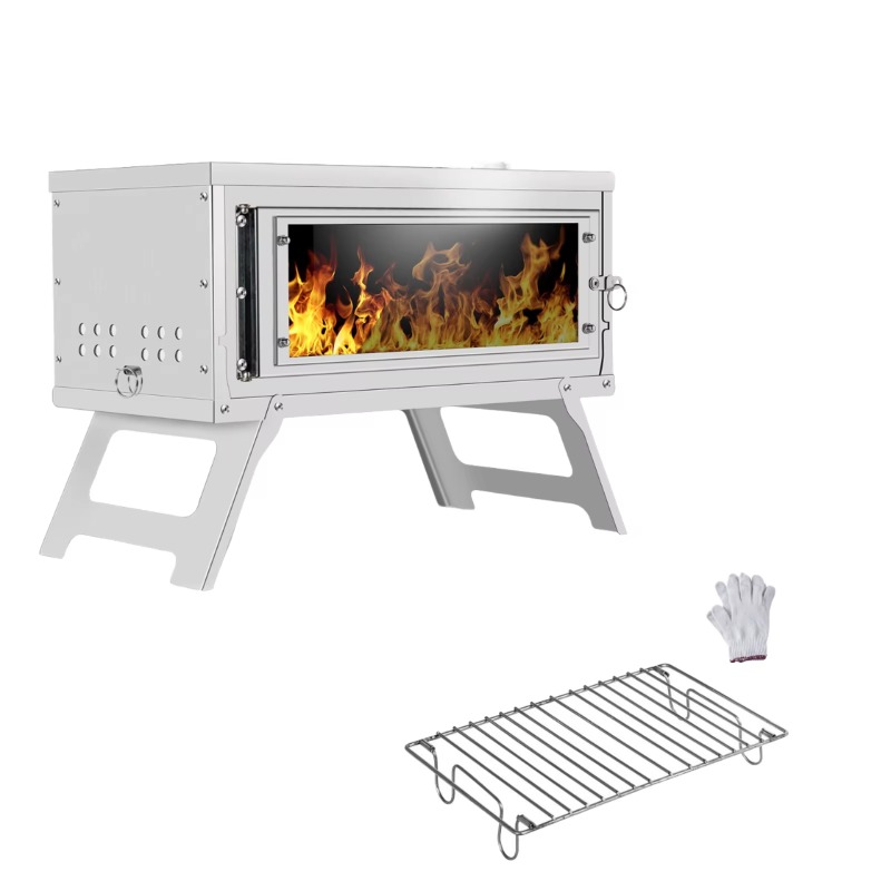 Camping Cooking Must Haves - Nieuwe onmisbare roestvrijstalen BBQ-kachel voor kamperen,