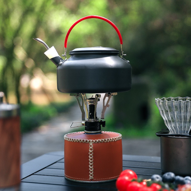 Camping Cooking Fire Stove - Picknick Camping Geïntegreerd minikachel met elektronisch