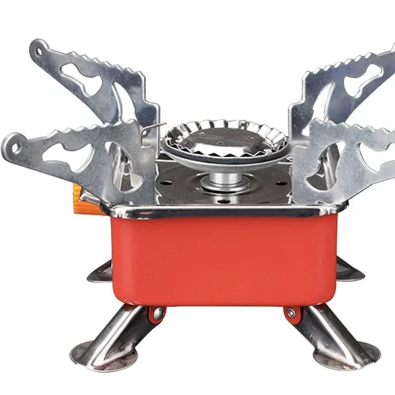 Camping Cooking Fire Stove - Benodigdheden voor kampeeruitrusting Gastankfornuis Buitenkeukenuitrusting Campingmoon