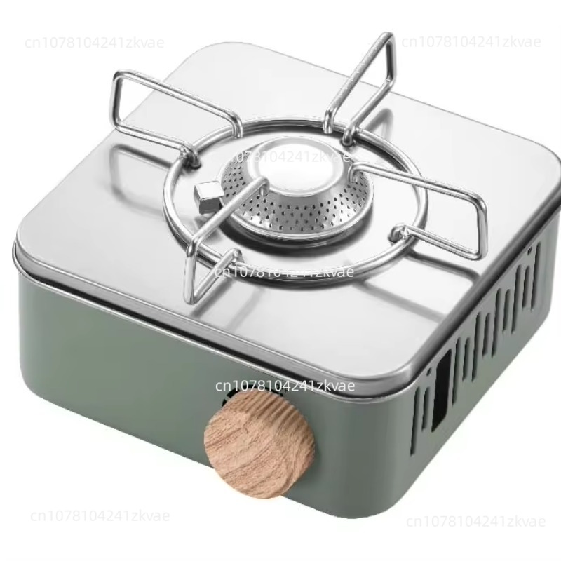 Camping Cooking Canister - Butaan-kampeerfornuis met draagbare tas Binnen Buiten