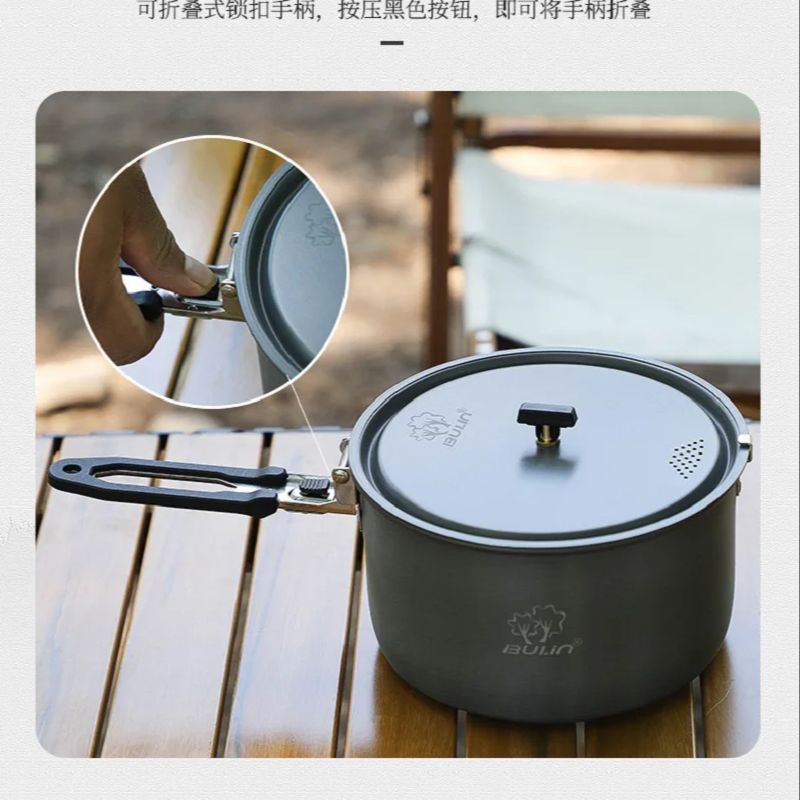 Campingkookpot Bulin BL200-C19 - Camping Cooking Pan Set recensie en prijs