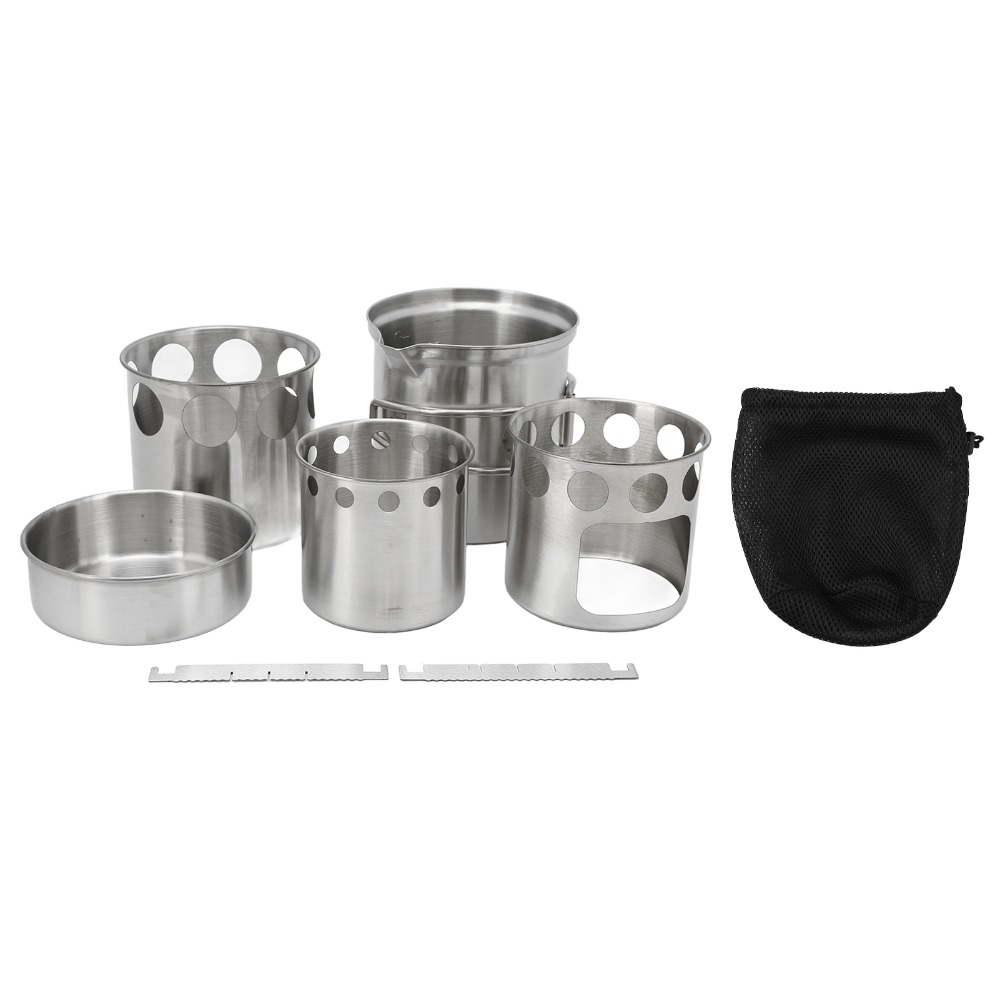 Duurzame roestvrijstalen campi - Camping Cooking Pot Stainless Steel recensie en prijs