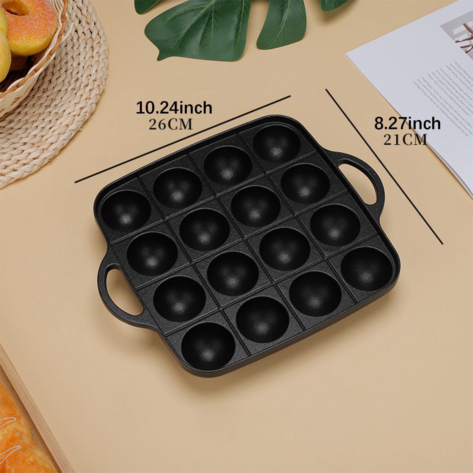 Takoyaki Grillpan 16 holtes Ko - Camping Cooking Plate recensie en prijs