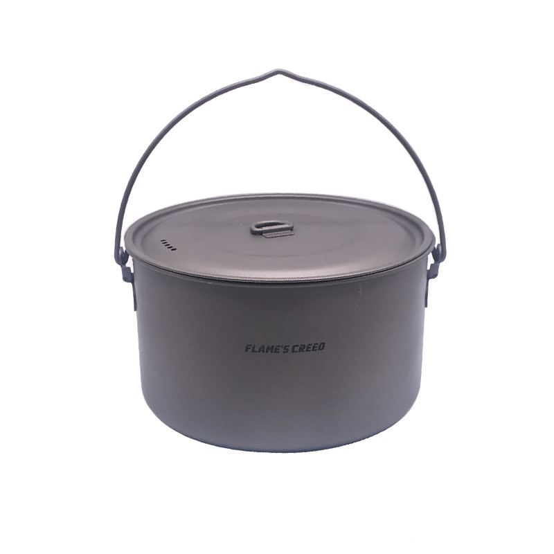 FLAME'S CREED 1100 ml 1950 ml  - Camping Cooking Pot Stainless Steel recensie en prijs