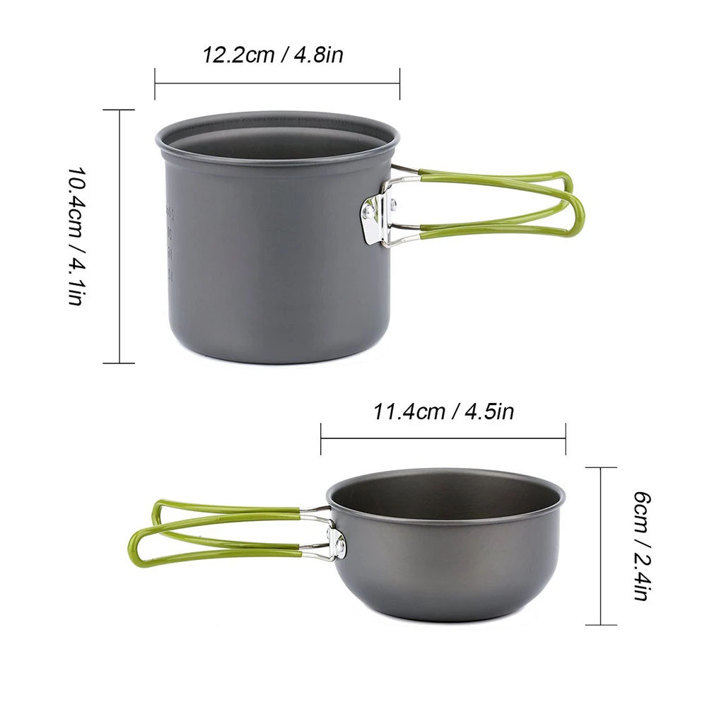 Campingkookgerei Mess Kit Ultr - Camping Cooking Ware Set recensie en prijs