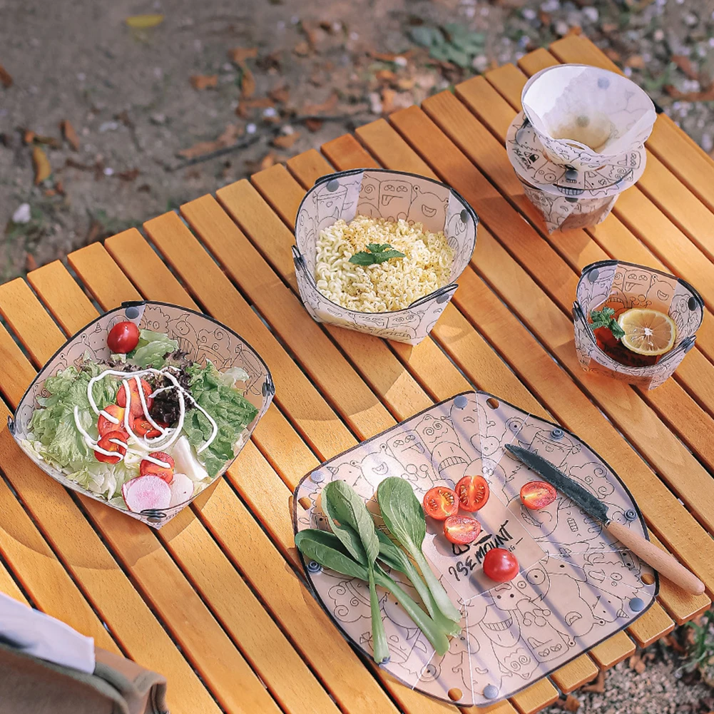 PP Opvouwbaar Servies Draagbar - Camping Cooking Disc recensie en prijs
