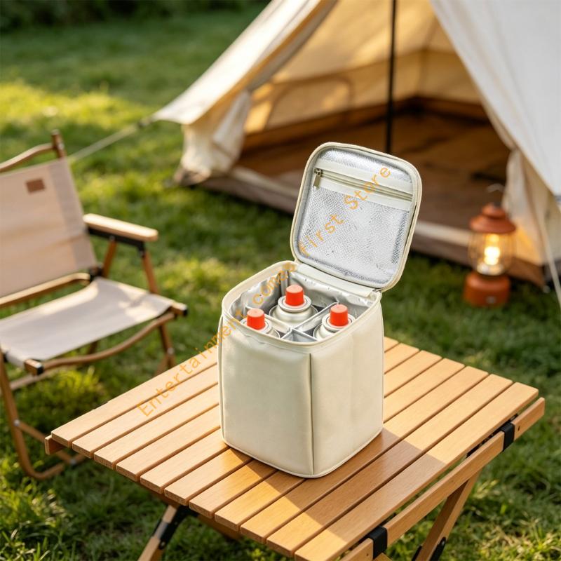 Gasflesopbergkoffer met draagg - Camping Cooking Canister recensie en prijs