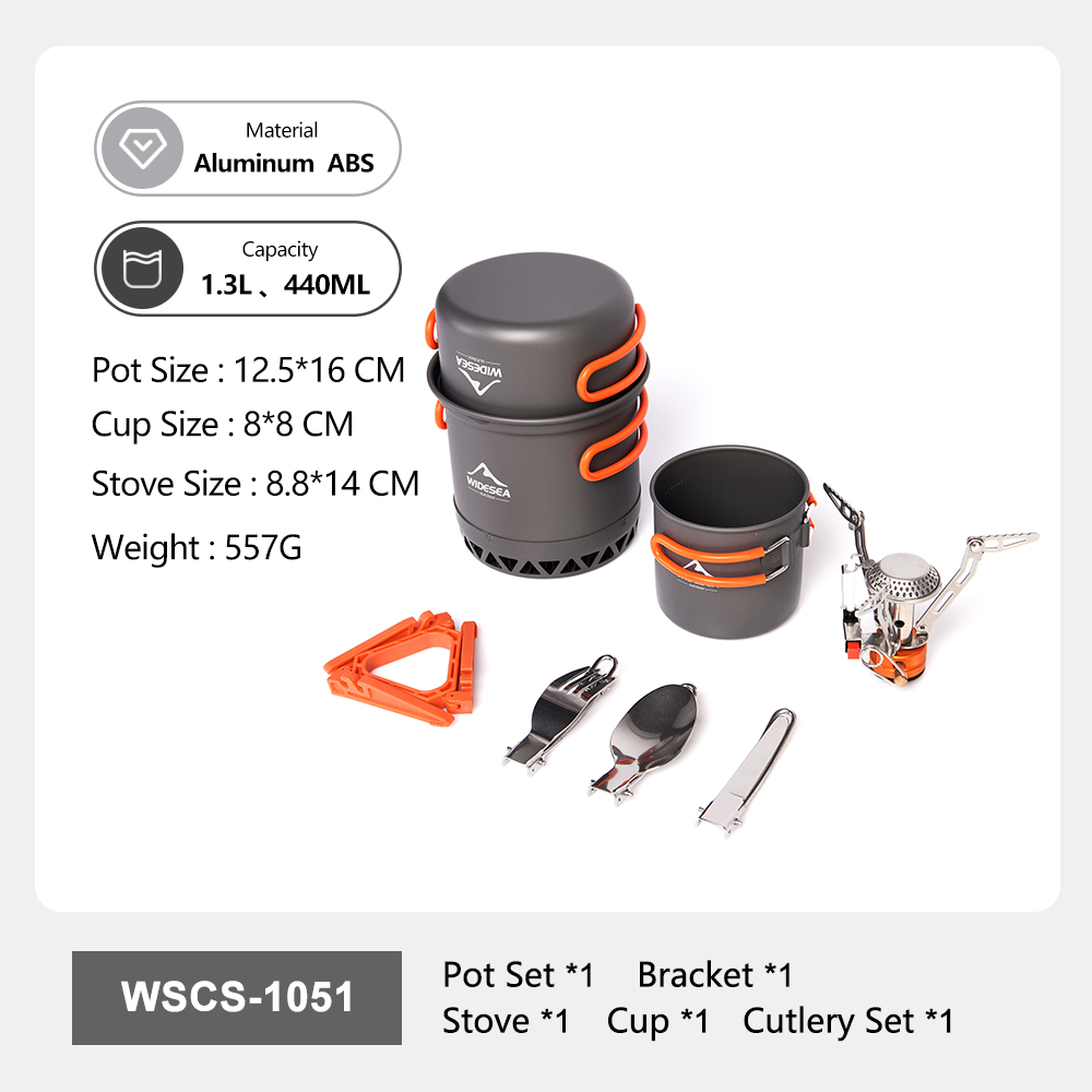 Widesea Draagbare Camping Kook - Camping Cooking Ware Set recensie en prijs