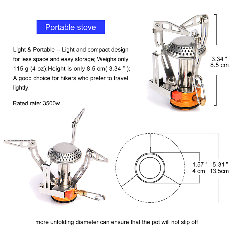 Widesea Draagbare Camping Kook - Camping Cooking Ware Set recensie en prijs