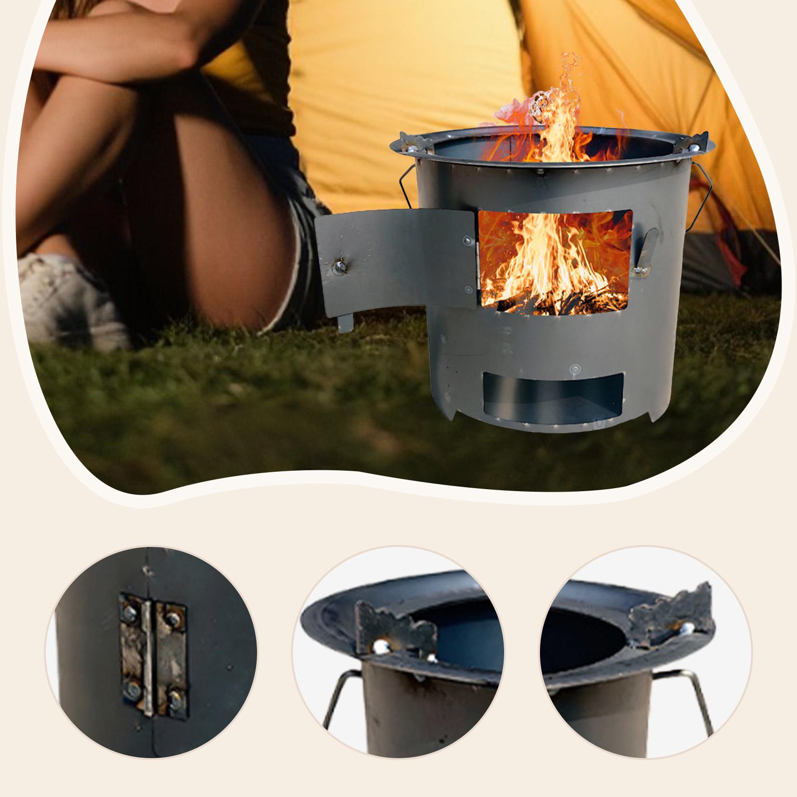 Campinghoutkachel Opvouwbare i - Camping Cooking Fire Stove recensie en prijs