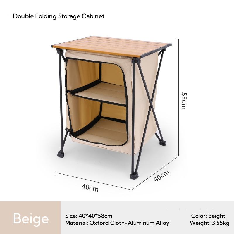 Outdoor campingkast, kastkeuke - Camping Cooking Cupboard recensie en prijs