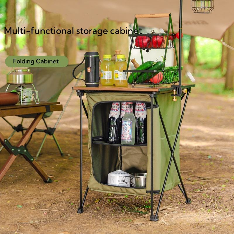 Outdoor campingkast, kastkeuke - Camping Cooking Cupboard recensie en prijs