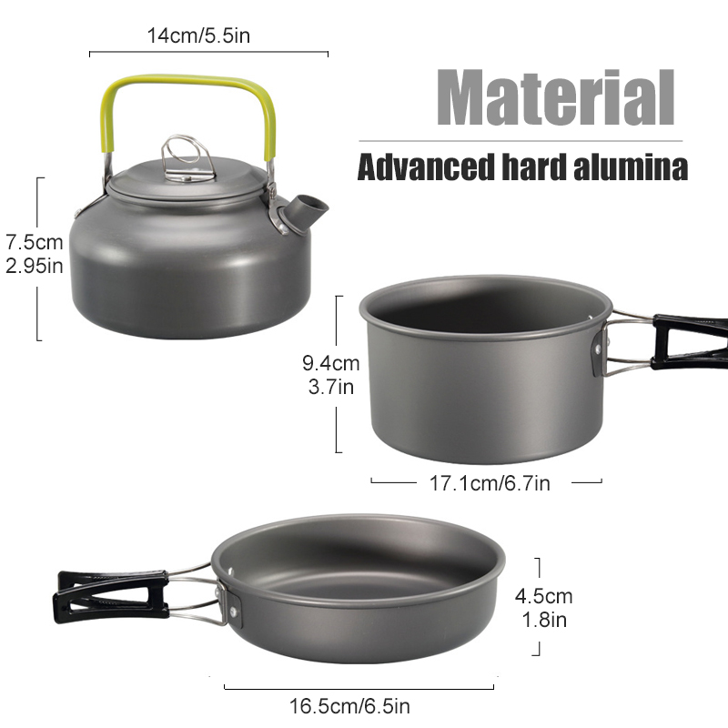 WESTTUNE Camping Kookgerei Kit - Camping Hiking Cooking recensie en prijs