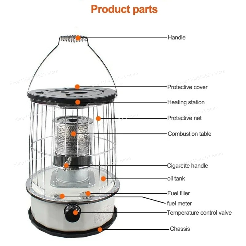 Draagbare verwarming IJsvissen - Camping Cooking Stove recensie en prijs