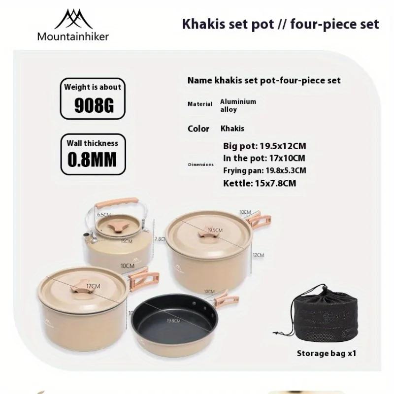 Mountainhiker nieuwe set pot w - Camping Cooking Cupboard recensie en prijs