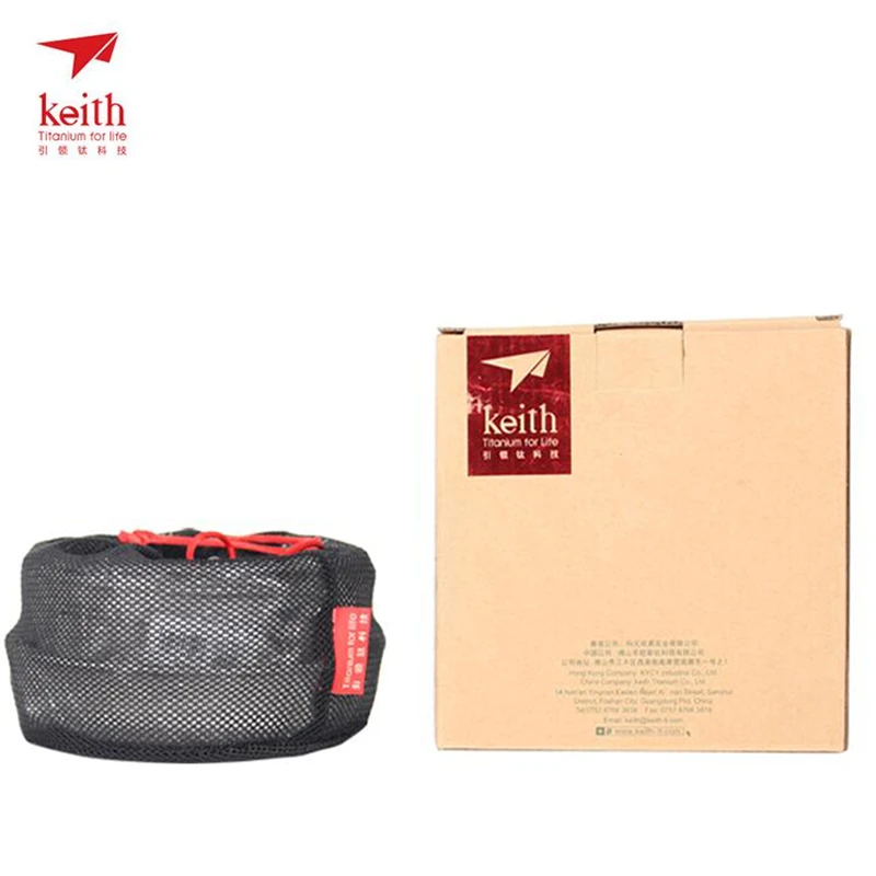 Keith 3PCS Titanium Kookgerei  - Camping Cooking Pan Set recensie en prijs