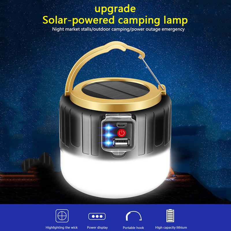 280 Watt Solar LED-campinglamp - Camping Cooking Tent recensie en prijs