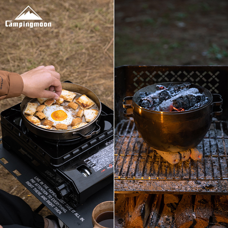 Multifunctionele campingpot -  - Camping Cooking Pot Stainless Steel recensie en prijs