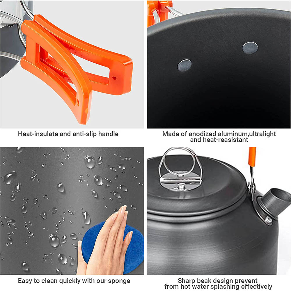 1 stks/1 set Camping Kookgerei - Camping Cooking Ware Set recensie en prijs