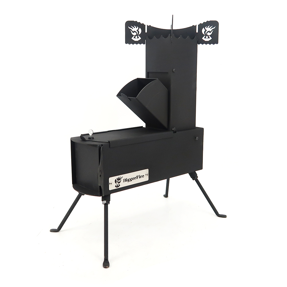 Draagbare houtgestookte rookov - Camping Cooking Fire Stove recensie en prijs