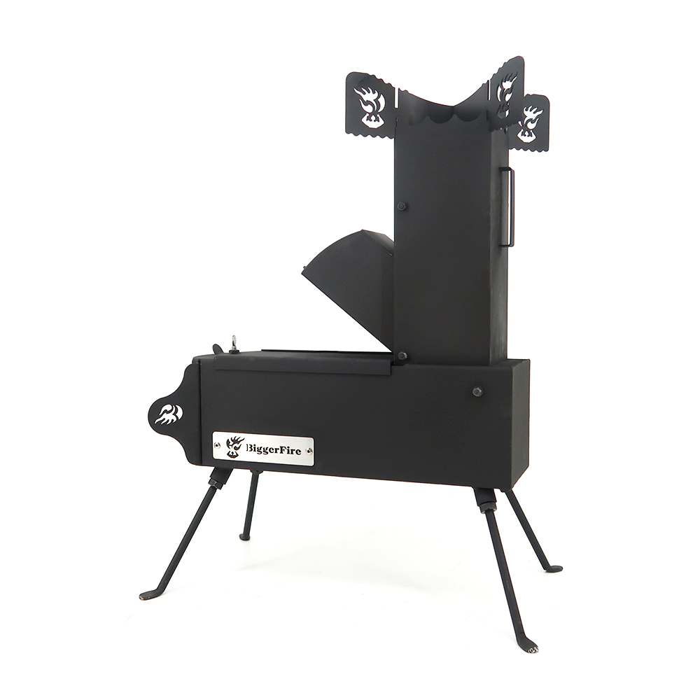 Draagbare houtgestookte rookov - Camping Cooking Fire Stove recensie en prijs