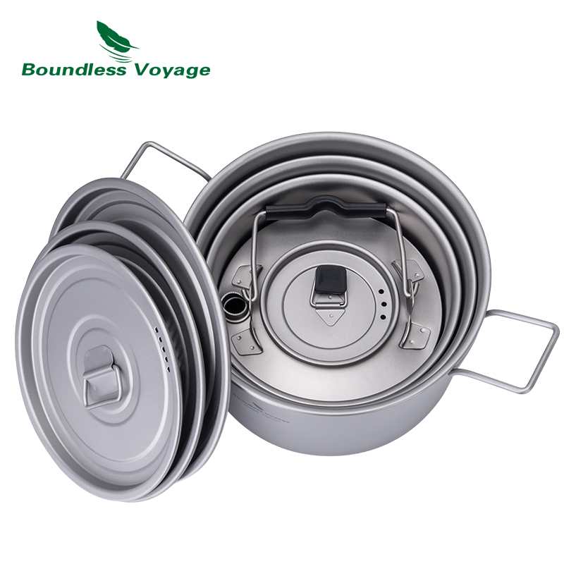 Boundless Voyage Titanium Pot  - Camping Cooking Plate recensie en prijs