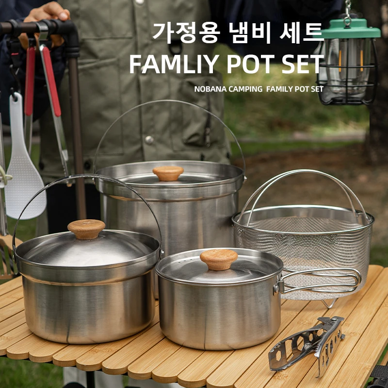 2026 Nieuwe Outdoor RVS Pannen - Camping Cooking Pot Stainless Steel recensie en prijs