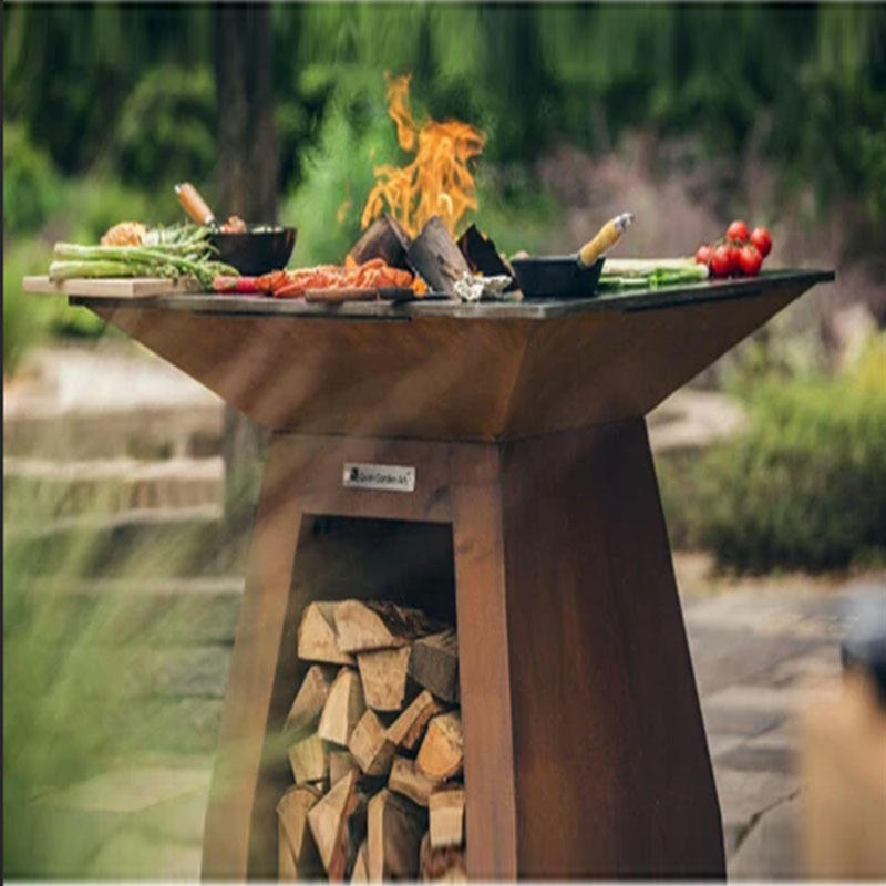 Aangepaste Corten Steel BBQ-gr - Camping Cooking Equipment Electric recensie en prijs