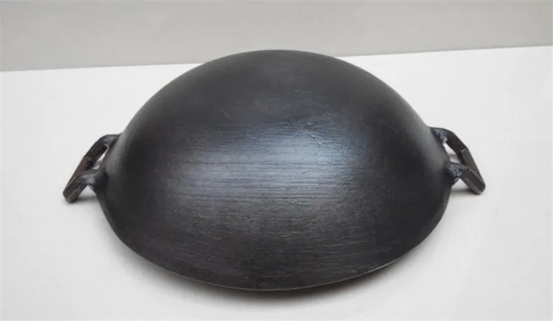 dubbel oor gietijzeren wok koo - Camping Cooking Without Gas recensie en prijs