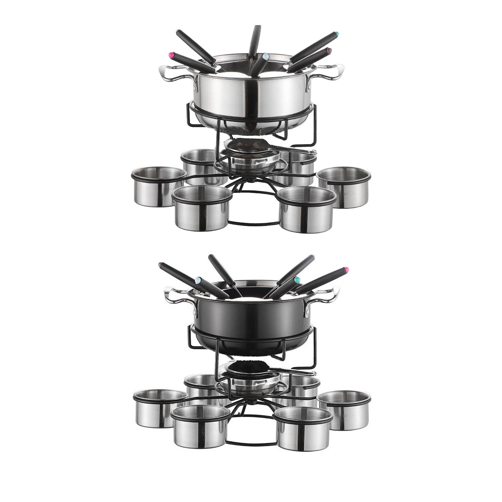 Fonduepottenset Kookfornuis Ve - Camping Cooking Pot Stainless Steel recensie en prijs