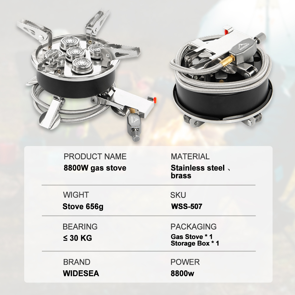 Widesea Camping 5in1 Gasfornui - Camping Cooking Plate recensie en prijs