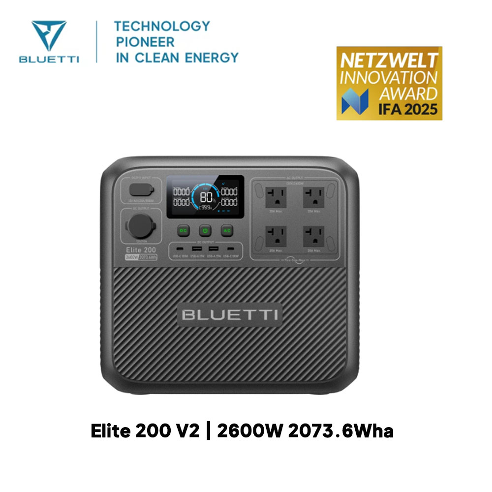 【Renew】BLUETTI Elite 200 V2 dr - Camping Cooking Stove recensie en prijs