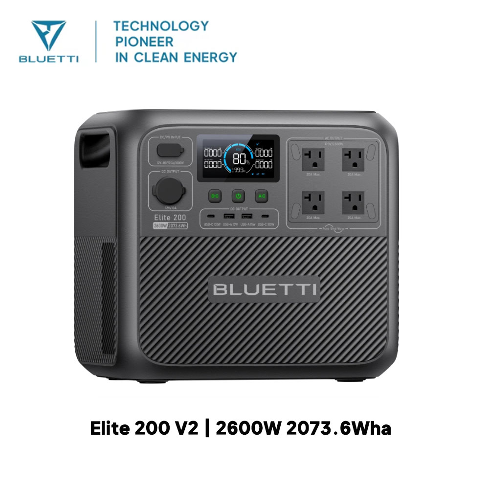 【Renew】BLUETTI Elite 200 V2 dr - Camping Cooking Stove recensie en prijs
