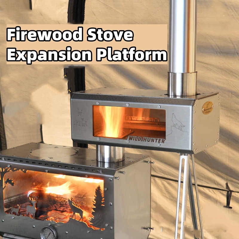 Campinghaard met 2-zijdige vuu - Camping Cooking Stove recensie en prijs