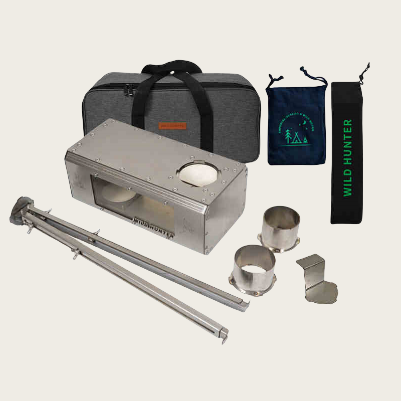 Campinghaard met 2-zijdige vuu - Camping Cooking Stove recensie en prijs