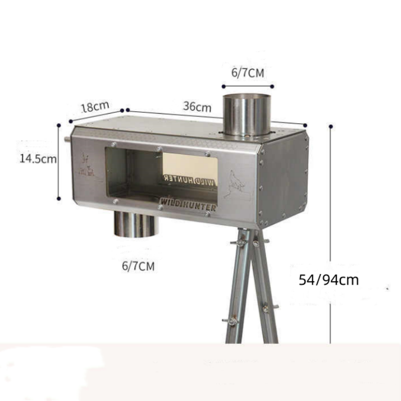 Campinghaard met 2-zijdige vuu - Camping Cooking Stove recensie en prijs