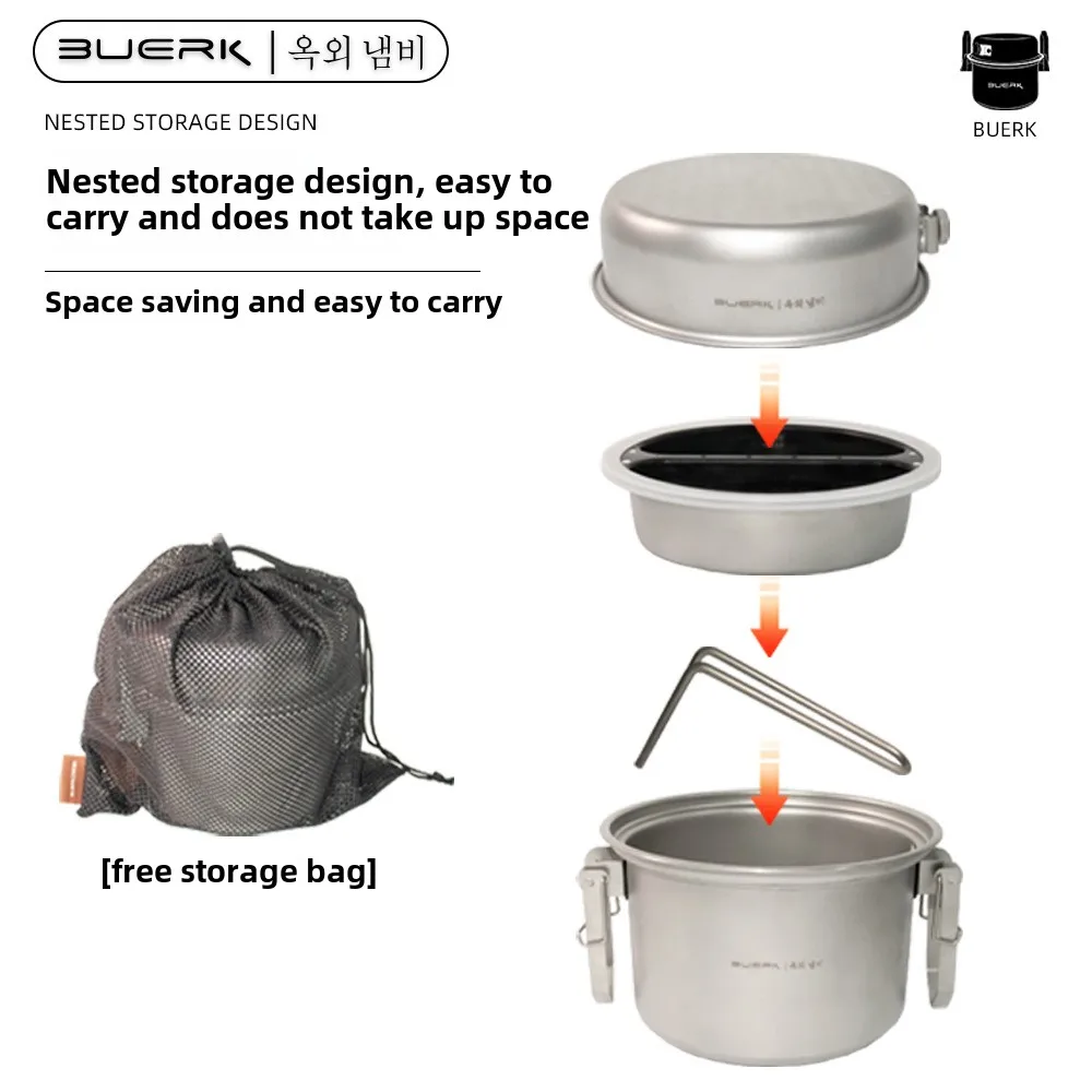 Outdoor Camping Multifunctione - Camping Cooking Pot Stainless Steel recensie en prijs