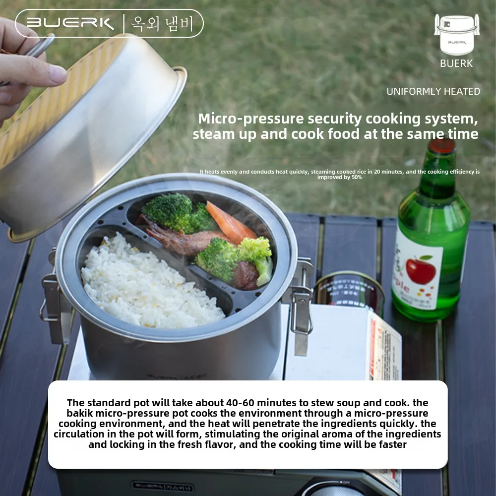 Outdoor Camping Multifunctione - Camping Cooking Pot Stainless Steel recensie en prijs