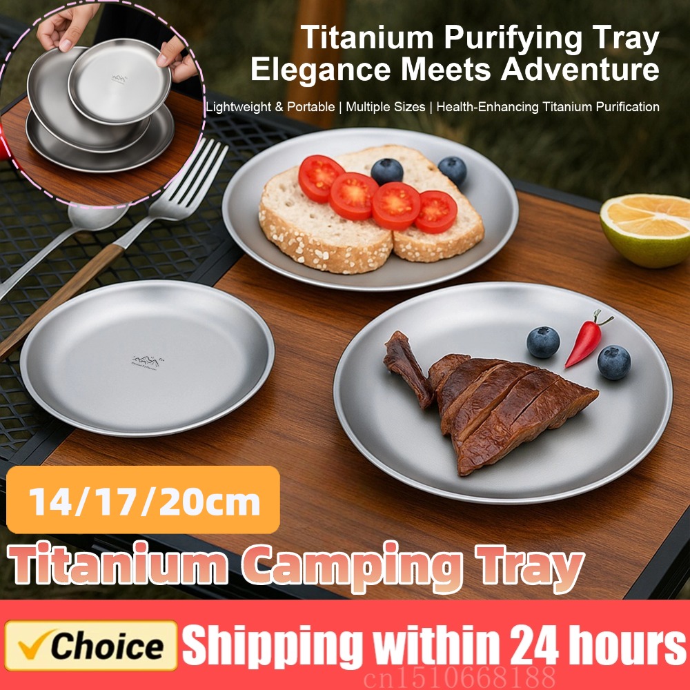14/17/20cm Titanium Campingpla - Camping Cooking Disc recensie en prijs
