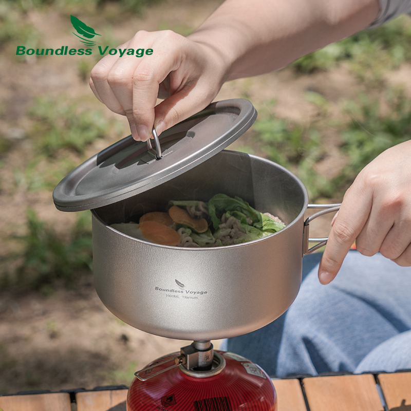 Boundless Voyage Titanium Camp - Camping Hiking Cooking recensie en prijs