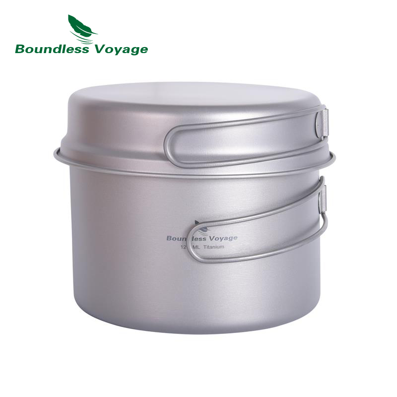 Boundless Voyage Titanium Pot  - Camping Cooking Ware Set recensie en prijs