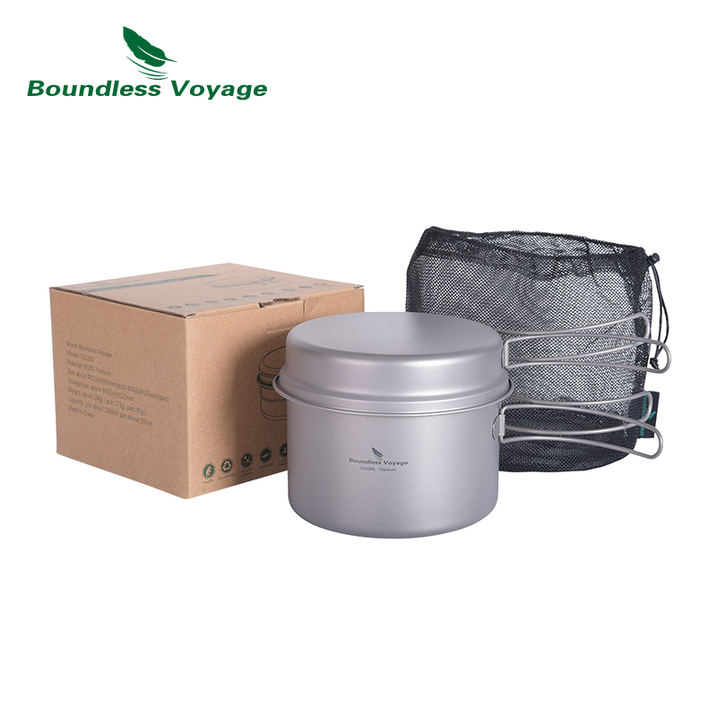 Boundless Voyage Titanium Pot  - Camping Cooking Ware Set recensie en prijs