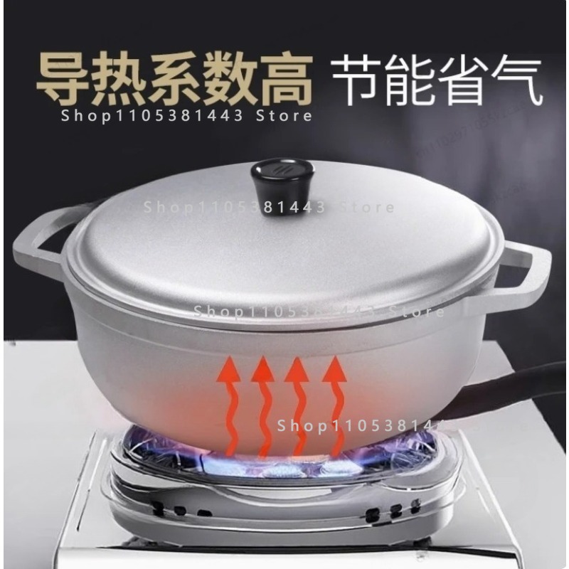 Kleine soeppan van aluminiumle - Camping Cooking Without Gas recensie en prijs