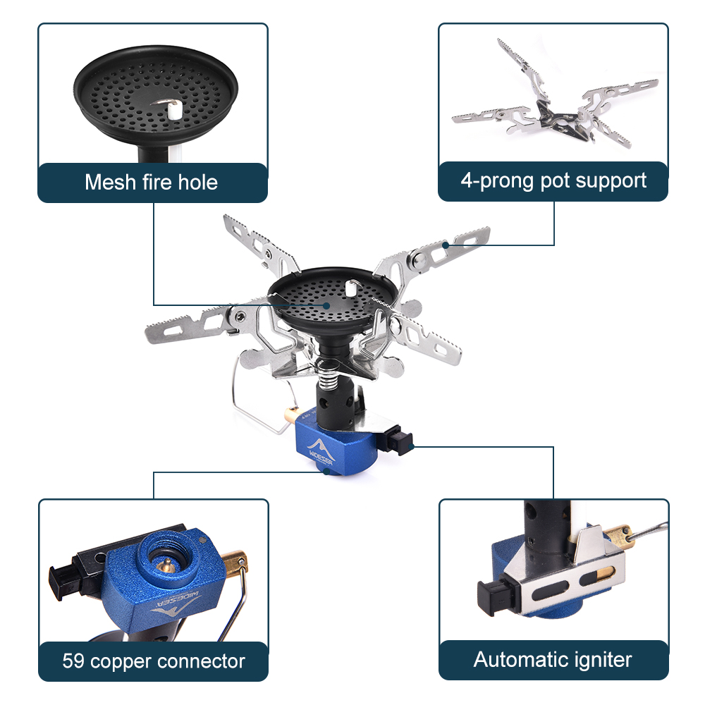 Outdoor Camping Gasbrander Out - Camping Cooking Stove recensie en prijs