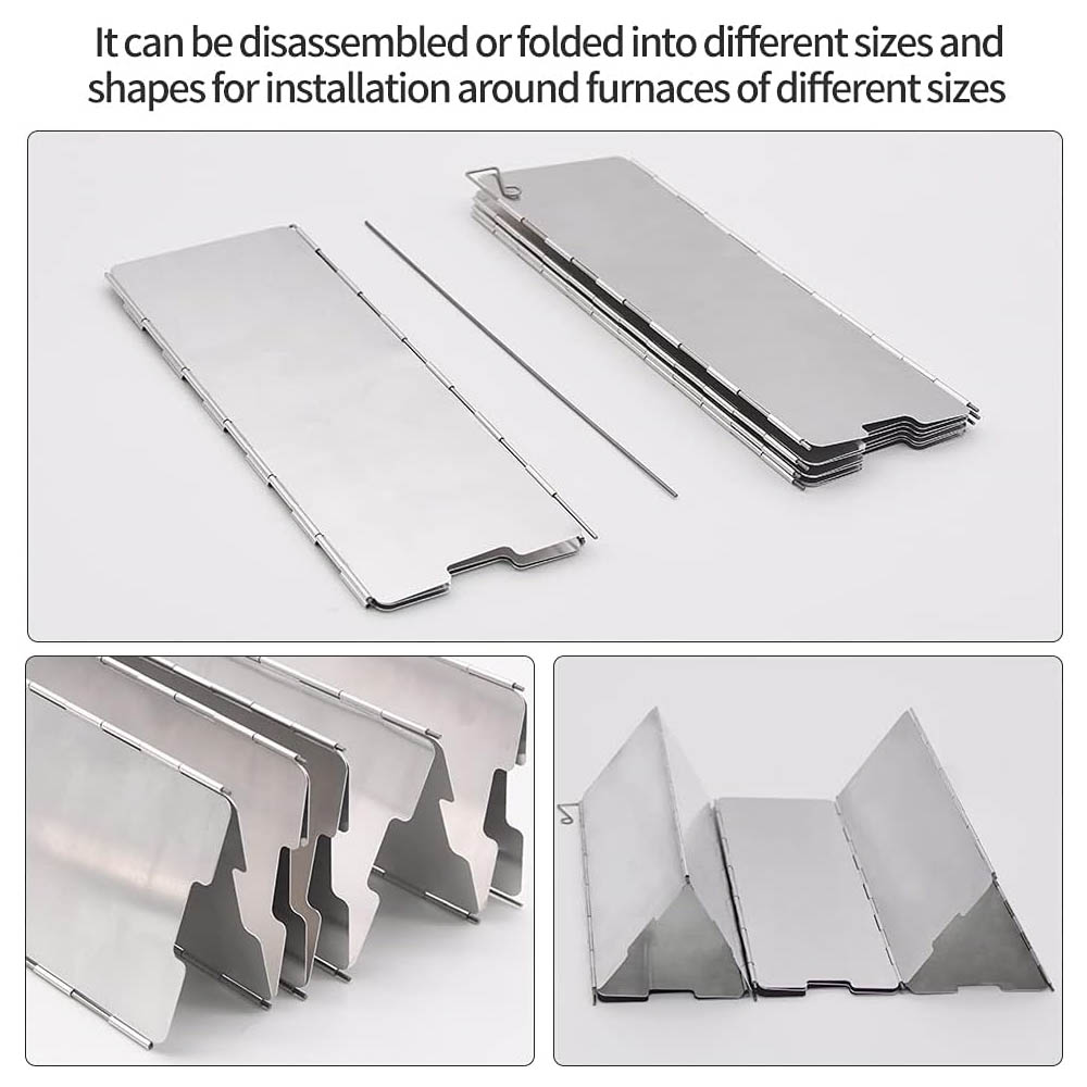 8 platen aluminium voorruitkac - Camping Cooking Plate recensie en prijs